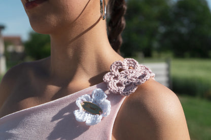 Rose Touch — rózsaszín crop top